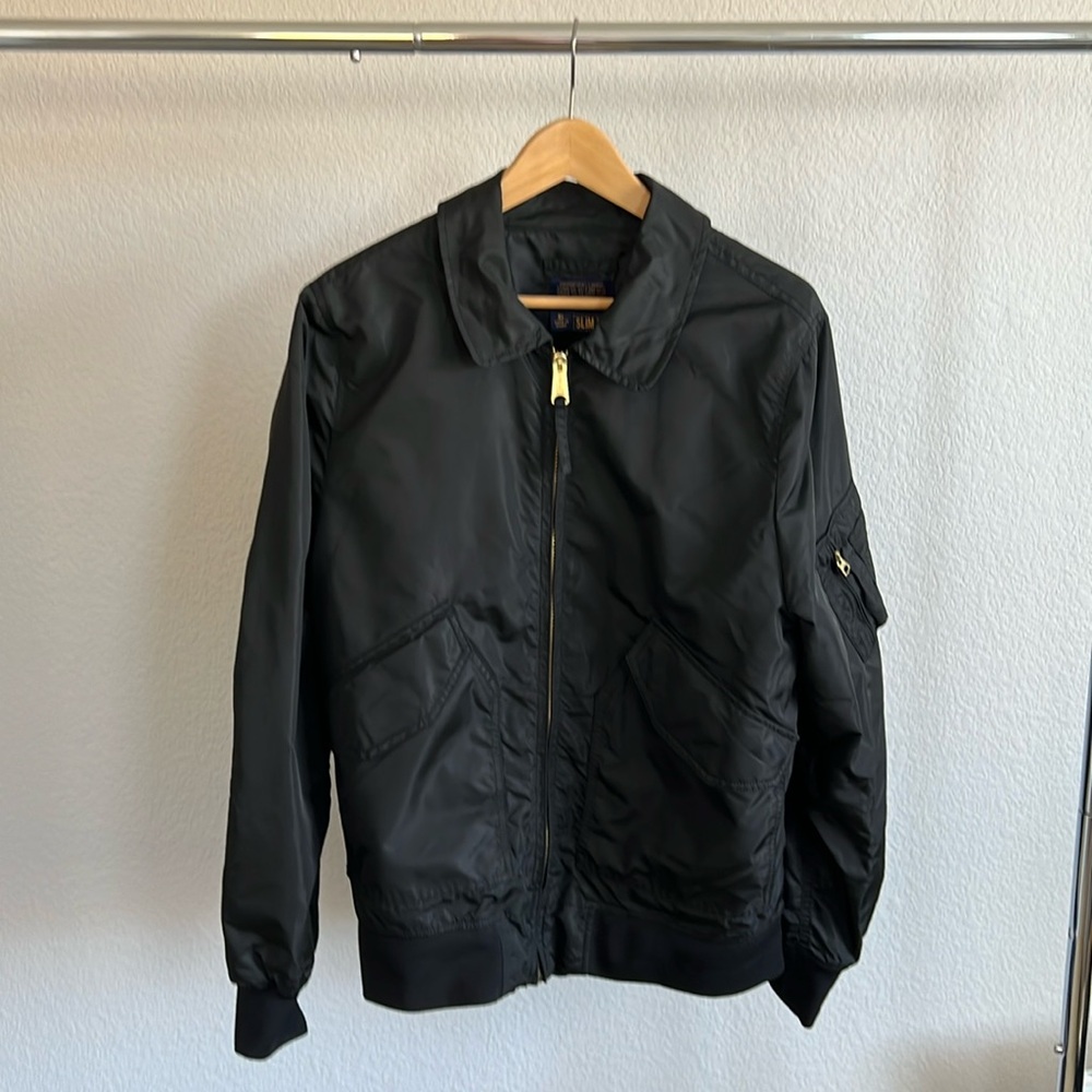 Alpha Industries Slim Fit Bomber Jacket Men’s XL